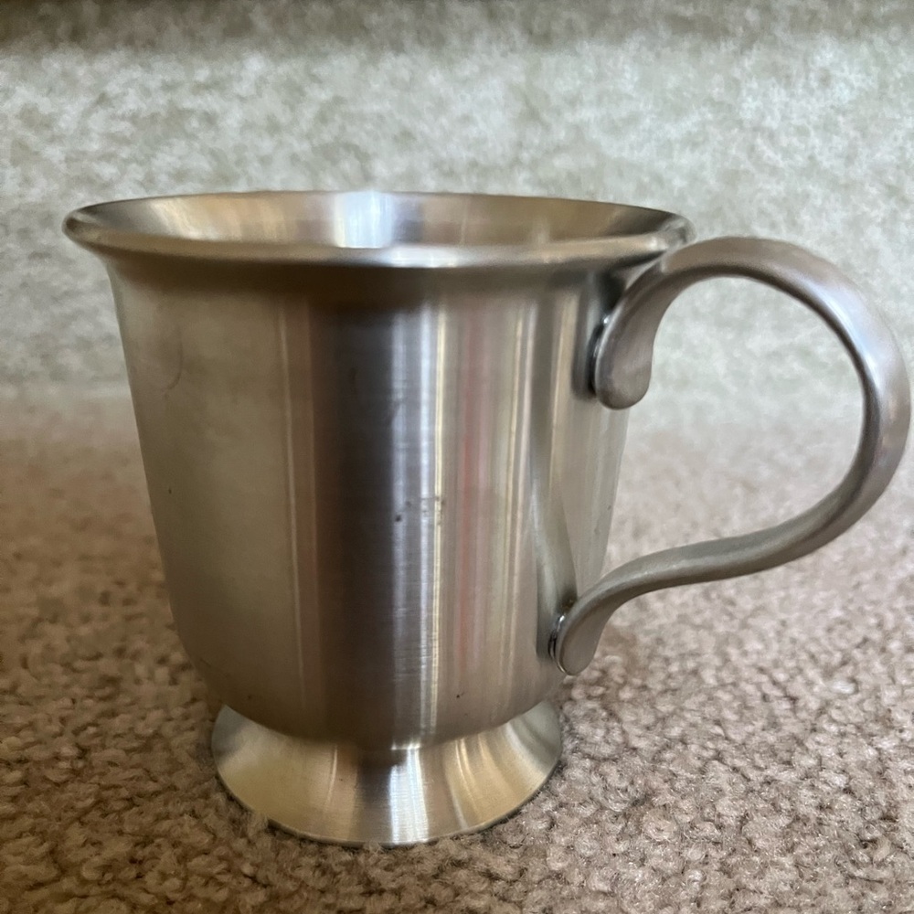 Vintage Sendalia Thailand Pewter Cup NWOT